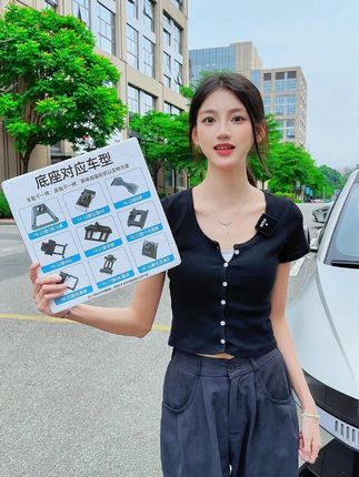 奥迪的车主都在用 不挡出风口不影响功能按键!这款专车支架安装位置太巧妙,你的车型适合吗? #好物分享   #专车专用手机支架   #科技感十足