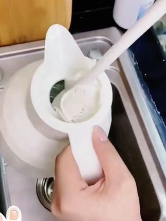 长柄洗杯刷清洁长柄小刷子水杯破壁机个护工具清晰缝隙刷玻璃杯#长柄洗杯刷