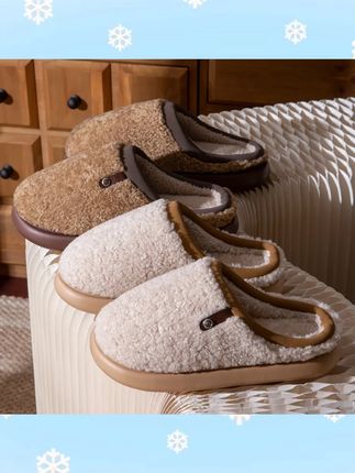 【全额补贴运费】新款秋冬男女毛毛拖鞋防滑家居拖洋羔绒厚底棉拖鞋#秋冬拖鞋 #防滑拖鞋 #毛毛拖鞋 #家居好物 #男女通用