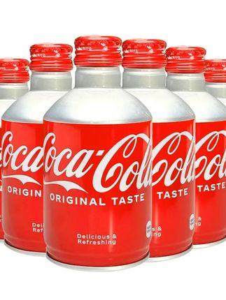 COCA COLA 可口可乐日本进口可口可乐子弹头可乐300ml 瓶碳酸饮料 #畅爽好喝无可替代 #夏日饮品 #日本进口生可乐 #可口可乐 #可乐