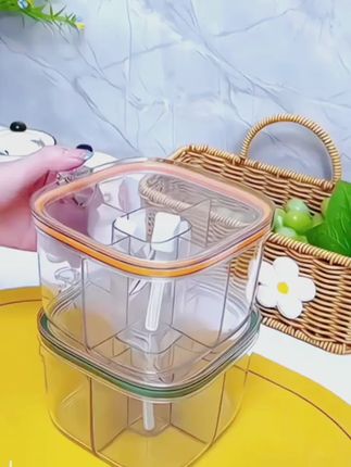 调料盒家用厨房调料罐一体多格收纳佐料调味瓶 #厨房好物 #好物推荐 #美观实用 #调料盒
