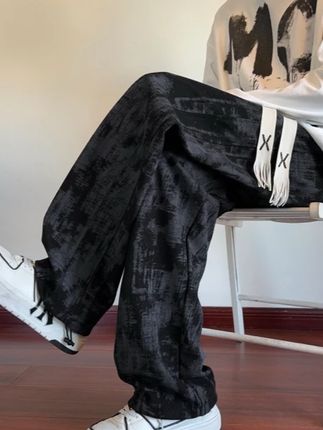 #休闲裤 #美式休闲裤 #扎染休闲裤 #潮流休闲裤 #百搭休闲裤