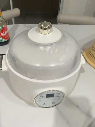 【出口工厂直销】隔水炖电炖盅煲汤锅BB辅食粥家用陶瓷专用锅#电炖盅 #隔水炖锅 #家用炖锅 #辅食粥锅 #出口工厂炖盅