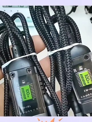 #数据线 #一拖三数据线 100W超级快充数据线三合一线适用苹果华为安卓vivo小米通用 #三线合一数据线 #超级快充数据线 #快充数据线