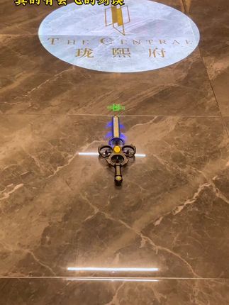 儿子终于拿到他想要的飞剑了#手势控制 #御剑飞行