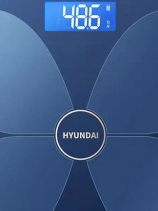 HYUNDAI体重秤小型高精度电子体重秤女生电子秤电子称电子体脂秤#有趣的设计