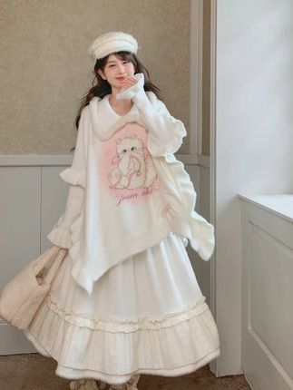 甜糯减龄的猫猫搭配呀 #森女部落 #轻松解锁秋季穿 #轻松拿捏慵懒风穿搭 #国庆穿搭这就开始预备了