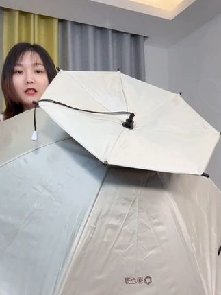 让钓鱼更轻松,头戴钓鱼伞帽,升级大伞面,双层更透气”#钓伞推荐 、#钓鱼 、#渔之源 、#渔具用品
