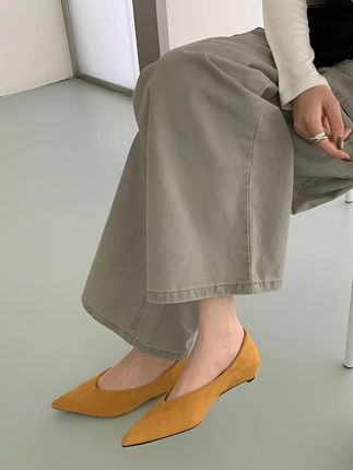 2025新款尖头韩系极简风复古小单鞋~浅口通勤百搭低跟女鞋#尖头单鞋 #单鞋女 #浅口单鞋 #软底软面穿上超舒服 #秋季上新