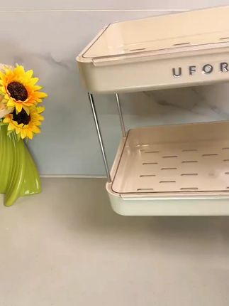 橱明星多功能沥水杯架松弛感家居茶杯收纳架加高双层桌面置物架#家居好物 #沥水杯架 #茶杯收纳 #双层置物架 #松弛感家居