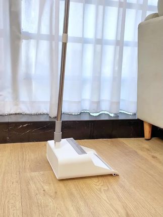 爱格扫把簸箕套装笤帚加厚家用可旋转折叠收纳软毛可折叠套装室内#扫把簸箕套装 #家用清洁工具 #可旋转扫把 #折叠收纳扫把 #爱格扫把套装