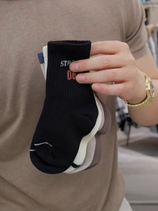 【悠悠童话专属】儿童袜子春秋季青少年男孩运动吸汗学生篮球中筒袜#儿童中筒袜 #袜子 #潮童穿搭 #高品质