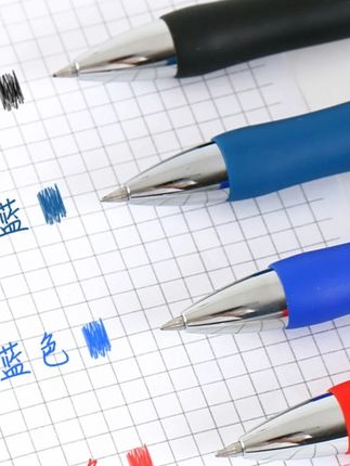 M&G/晨光K35按动中性笔0.5mm黑色签字笔红按压水笔学生考试碳素笔 #中性笔 #中性笔推荐 #按动中性笔 #按动中性笔推荐 #签字笔