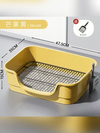 围栏冲水狗厕所不锈钢小型中型网格大型犬厕所防踩屎狗砂盆便盆#狗厕所 #围栏冲水 #不锈钢 #犬厕所 #狗砂盆