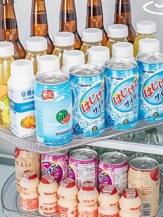 #郝劭文推荐家之物语冰箱饮料整理调味调料旋转盘收纳架厨房必备的十二个神器 #调料置物架 #多功能调料置物架 #家之物语冰箱收纳盒 #调料置物架转盘