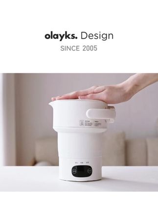 Olayks折叠水壶,小巧便携,户外出差好帮手! #出差必备水壶 #折叠电水壶 #多功能水壶 #可折叠热水壶 #户外用品