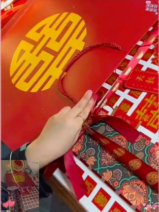 超便宜超划算 新婚礼物 手工新婚礼物 手工临摹百喜图 喜庆用品