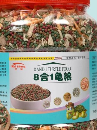 龟粮乌龟饲料通用型8合一搭配龟粮综合营养虾干鱼干鸡肉鸡肝龟食#龟粮 #龟粮推荐 #乌龟饲料 #乌龟饲料推荐 #搭配龟粮