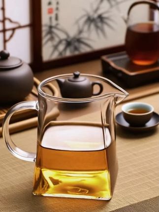#泡茶杯 耐热高硼硅玻璃公道杯茶漏大容量分茶器加厚家用泡茶杯茶壶茶具#分茶器 #泡茶杯推荐 #茶壶 #茶壶推荐