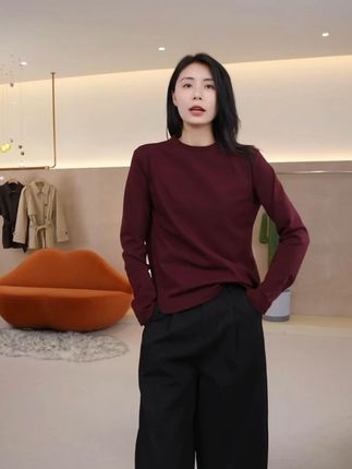 【微醺】Mayya Plus麦芽定制气质显瘦流光风T恤 ~橱窗更全精彩好物推荐~#早秋穿搭 #早秋穿搭公式来了 #秋天一起做琥珀流光美女 #琥珀流光风 #秋款T恤