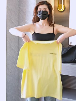 太阳底下干活的男人就不要穿黑色啦,吸热还显脏#潮牌男女同款 #短袖t恤 #男生穿搭