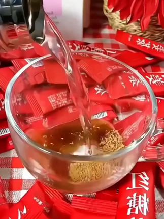 【到手40包】红糖姜茶姜汁红糖水女性黑糖姜茶生姜独立小袋装秋冬季#红糖姜茶 #女性饮品 #秋冬养生 #独立小包装 #姜汁红糖水