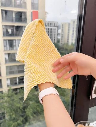 这个抹布有点厉害啊,擦完没有水渍还一根毛都不掉! #珊瑚绒抹布 #厨房清洁 #无限回购的宝藏单品 #厨房必备 #生活好帮手