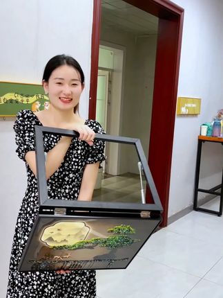 艺术饰缺憾,家居焕新貌#电表箱装饰画免打孔 #家居挂画