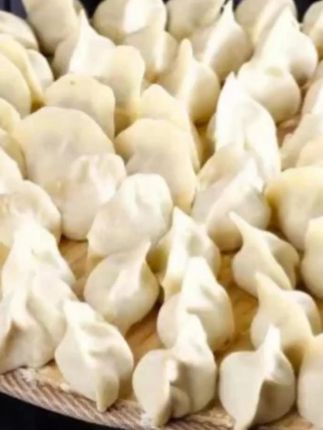 #水饺 #饺子 #韭菜水饺 #美食 #手工水饺