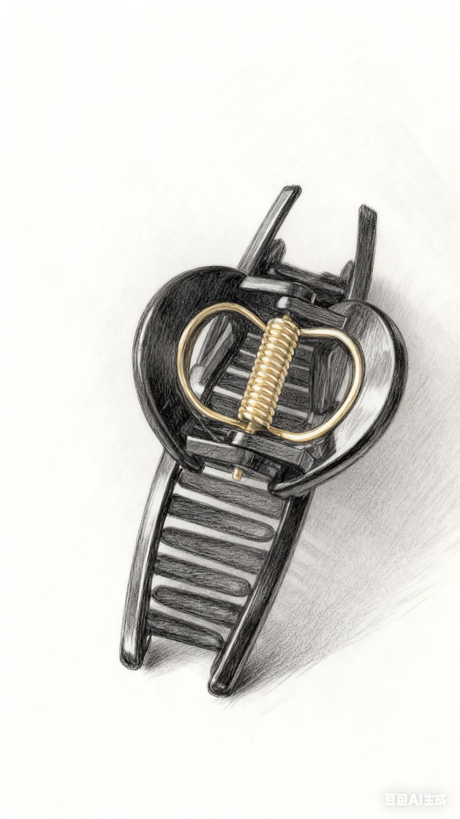 欧茉原创巧克力色蝴蝶结高级感鲨鱼夹子发夹A8059#鲨鱼夹 #发夹 #蝴蝶结发夹 #高级感鲨鱼夹 #鲨鱼夹子发夹