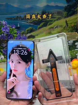 #vivoY100 #秒贴钢化膜 膜 高温热弯工艺,全屏覆盖贴合,防摔防爆不碎边#手机膜 #数码科技