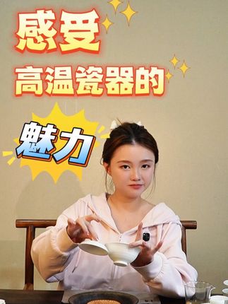 感受高温瓷器的魅力~#今天你喝茶了吗 #召唤茶友 #每日一茶 #盖碗泡茶 #白居室