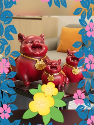 #2025大福猪存钱罐 #客厅摆设储钱罐 #大容量只进不出 #成人储蓄罐 #新款摆件 2025新款大福猪客厅摆设存钱罐摆件大容量只进不出成人存钱储蓄罐