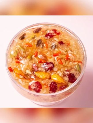 红枣坚果银耳羹500克/罐装开水冲泡即食美味早餐代餐#红枣坚果银耳羹 #早餐代餐 #方便美食 #罐装食品 #开水冲泡