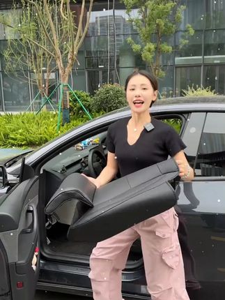 WT适用于特斯拉Model3/Y腿托全包围加长腿托坐垫防护套汽车主副驾