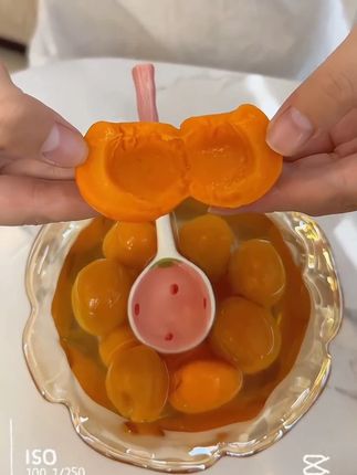 #甜杏罐头 #黄杳罐头