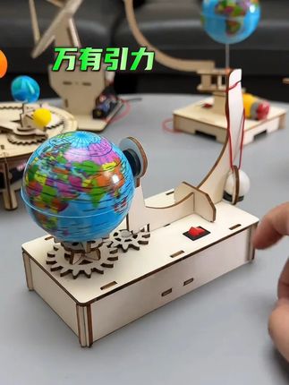 每个孩子都有一个科学家的梦想吧!送给他安排一套航天科学实验套装,非常锻炼动手能力和逻辑思维,还能学到相关航天科学知识。#科学实验 #手工diy #航天科普 #科技小制作