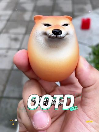 #解压玩具 【有底座版本】柴犬狗蛋手办鸡蛋柴柴沙雕柴犬狗蛋模玩潮玩手办公仔#小鸭子嘎嘎嘎 #挂件 #解压 #捏捏乐