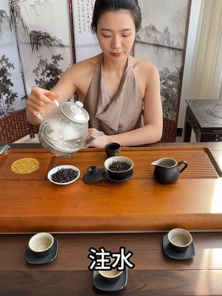 喝茶小顺序 #召唤茶友 #茶盘 #茶生活 #茶空间 #喝茶
