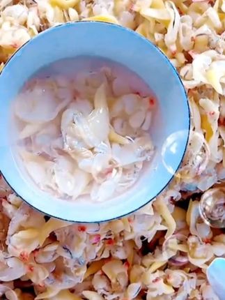 丹东东港黄蚬子干,无沙鲜甜,七分干,零食必备