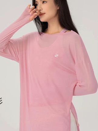 DK2025夏爆款新款女士运动长袖罩衫宽松高颜值瑜伽服夏季薄款6403#罩衫 #瑜伽服 #瑜伽 #夏季穿搭 #薄款瑜伽服 @巨量千川 @小店随心推 @DOU+上热门