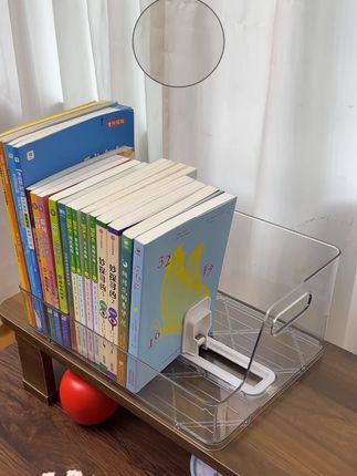 给孩子安排一个好看好用的桌面收纳盒,省的书本被儿子乱放 #学生党必备 #家居收纳 #桌面收纳