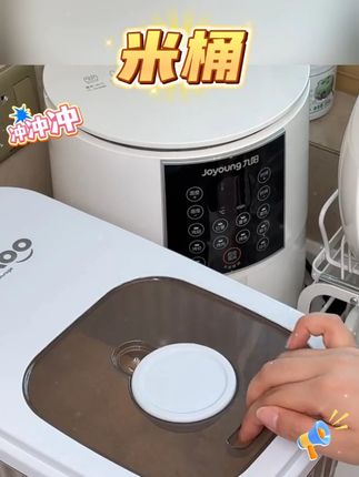 推盖米桶#米桶 #厨房好物推荐 #厨房好物分享 #透明米桶 #大容量米桶