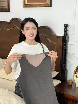 一件保暖透气背心可打底,修身舒适 #透气舒适 #保暖不臃肿 #打底背心内搭