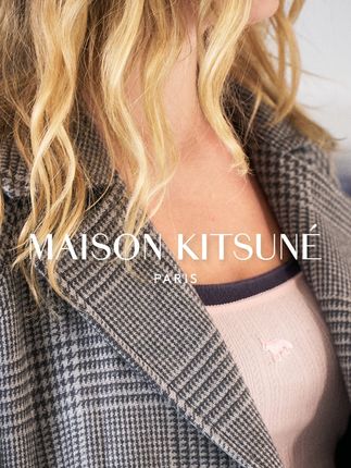 【折扣甄选】Maison Kitsune秋冬大狐狸头经典系列套头针织衫