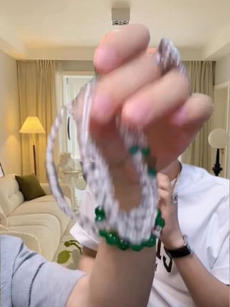凯凯带的白水晶大好看了 #周熙凯 #白水晶 #独属于水晶的浪漫