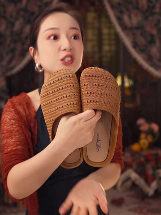 厚底波西米亚勃肯鞋女外穿2025春夏度假一脚蹬包头半拖单鞋 #凉鞋 #凉鞋女 #勃肯鞋#勃肯鞋穿搭 #勃肯鞋底