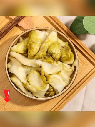 福建特产观音菜,传统工艺制作,开罐即食,吃起来清脆爽口,嘎嘣脆,微微酸甜,当零食配粥下饭都非常好吃#观音菜泡菜 #儿菜 #下饭菜