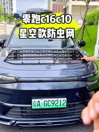 26 款零跑 C10/C16/C11 等车型专属 水箱防虫网 前杠网改装新选择