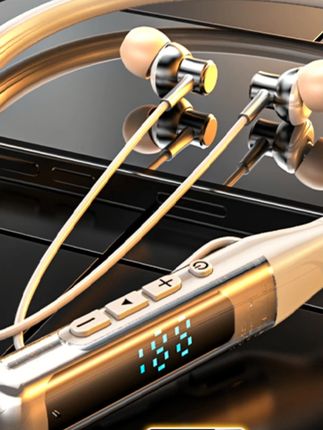 2025新款柏林之声重低音蓝牙耳机超长续航无线颈挂式运动跑步通用#蓝牙耳机 #运动耳机 #长续航耳机 #重低音耳机 #无线颈挂式耳机